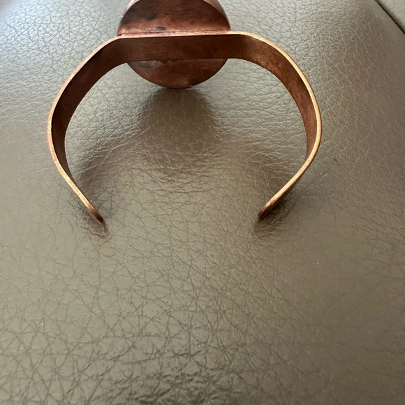 Beautiful Stone Copper Cuff 20% off - Picture 3 of 4